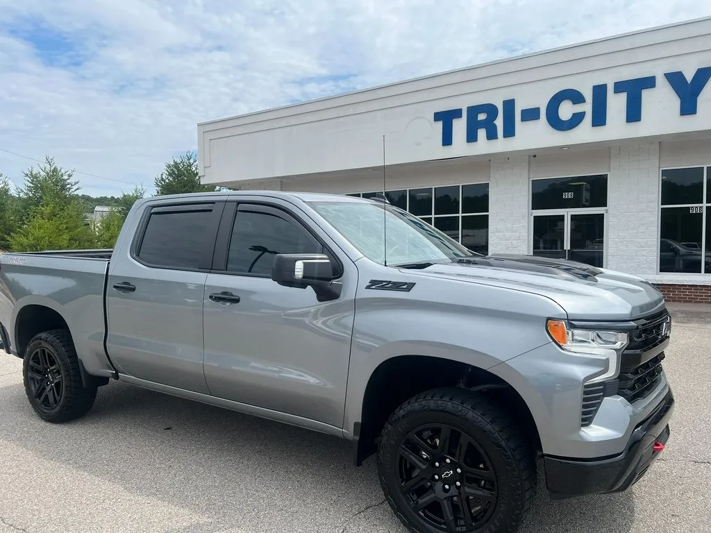 Gray 2023 Chevrolet Silverado 1500 LT Trail Boss for sale in Eden, NC