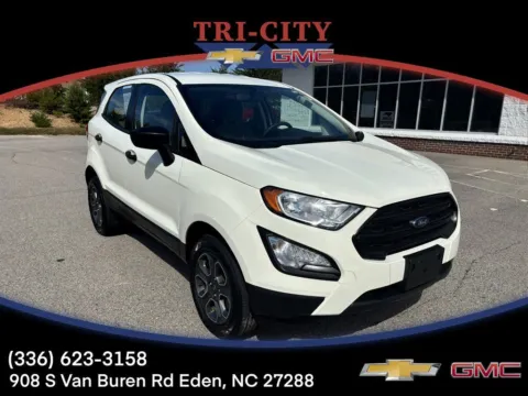 White 2022 Ford EcoSport S for sale in Eden, NC