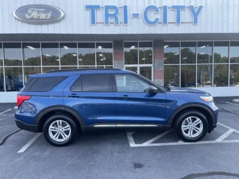 Blue 2020 Ford Explorer XLT for sale in Eden, NC