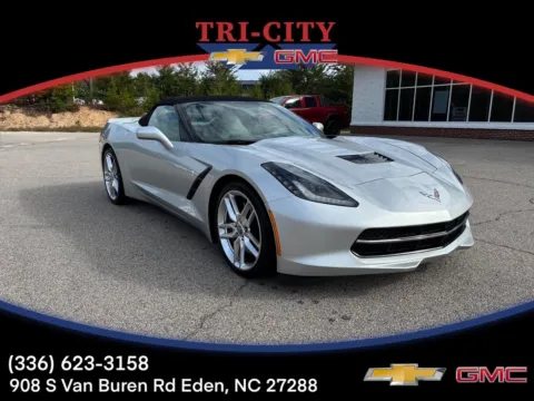 Silver 2015 Chevrolet Corvette Stingray Z51 for sale in Eden, NC