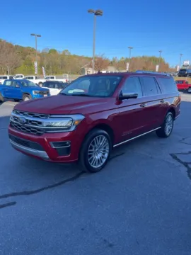 Red 2022 Ford Expedition Max Platinum for sale in Eden, NC