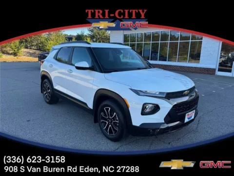 White 2023 Chevrolet TrailBlazer ACTIV for sale in Eden, NC