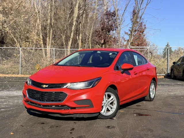 Red 2017 Chevrolet Cruze LT for sale in Davison, MI