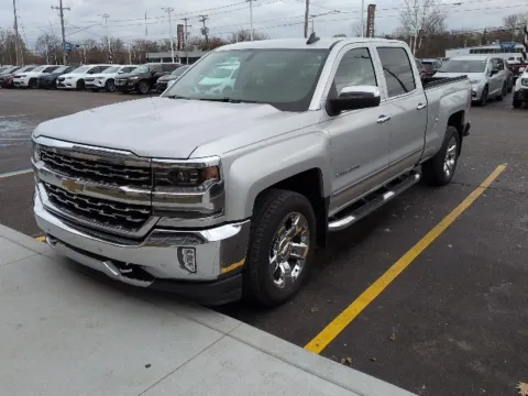 Silver 2018 Chevrolet Silverado 1500 LTZ for sale in Davison, MI
