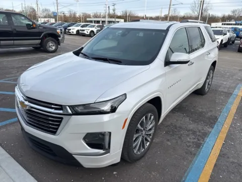 White 2023 Chevrolet Traverse Premier for sale in Davison, MI