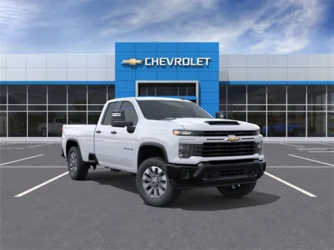 White 2026 Chevrolet Silverado 2500HD Custom for sale in Davison, MI