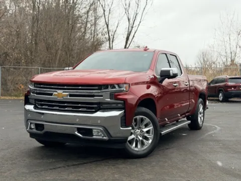 Red 2020 Chevrolet Silverado 1500 LTZ for sale in Davison, MI