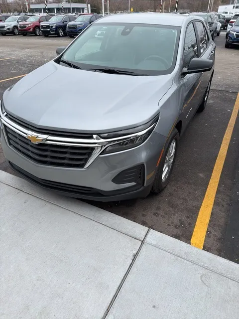 Gray 2024 Chevrolet Equinox LS for sale in Davison, MI