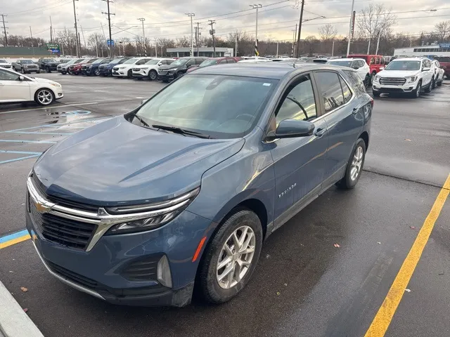 Blue 2024 Chevrolet Equinox LT for sale in Davison, MI