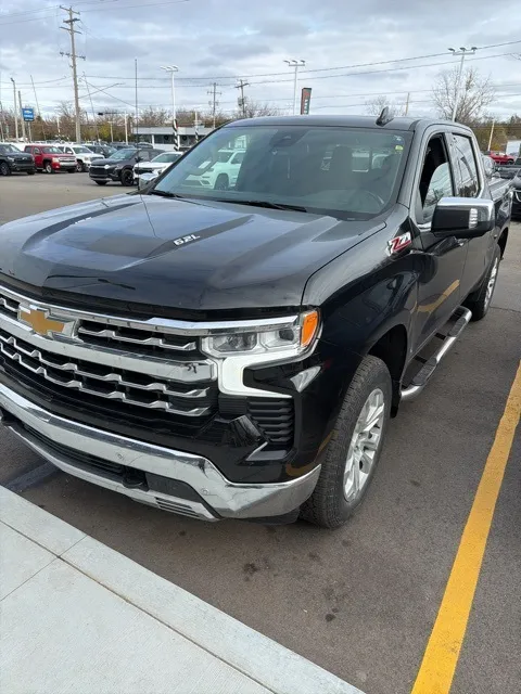 Black 2023 Chevrolet Silverado 1500 LTZ for sale in Davison, MI