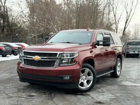 Red 2017 Chevrolet Tahoe LT for sale in Davison, MI