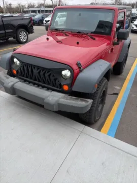 Red 2009 Jeep Wrangler X for sale in Davison, MI