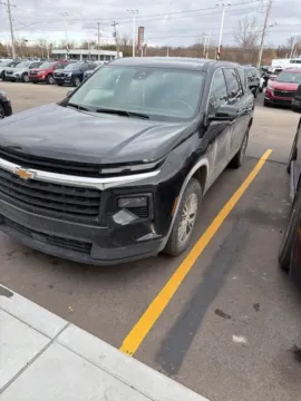 Black 2024 Chevrolet Traverse LS for sale in Davison, MI