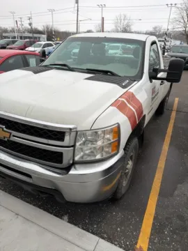 White 2013 Chevrolet Silverado 2500HD Work Truck for sale in Davison, MI