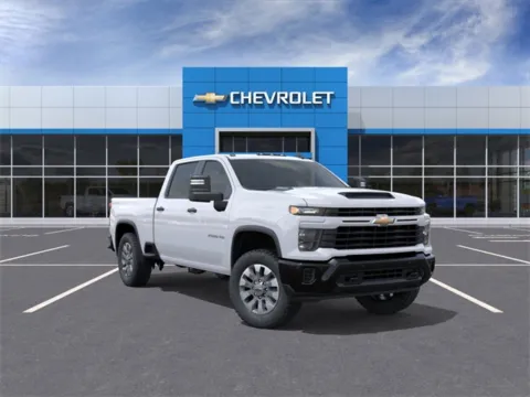 White 2026 Chevrolet Silverado 2500HD Custom for sale in Davison, MI