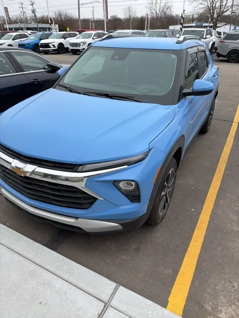 Blue 2024 Chevrolet TrailBlazer LT for sale in Davison, MI