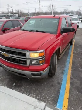 Red 2014 Chevrolet Silverado 1500 LT for sale in Davison, MI