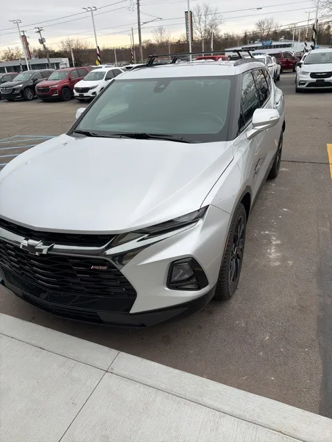 Silver 2022 Chevrolet Blazer RS for sale in Davison, MI