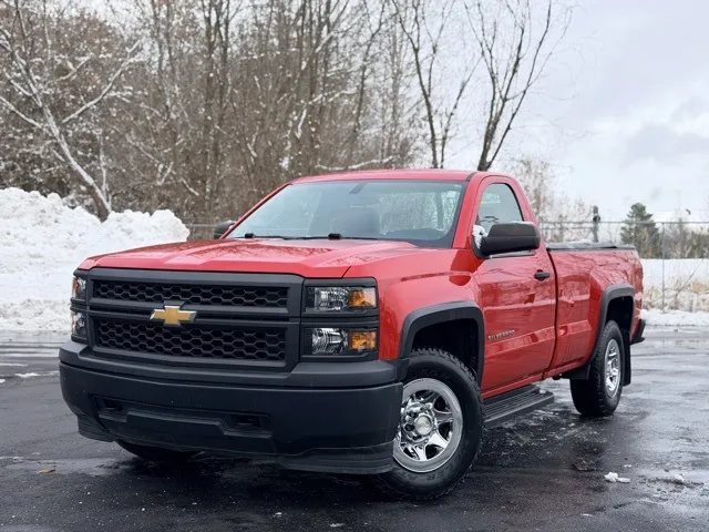 Red 2015 Chevrolet Silverado 1500 WT for sale in Davison, MI