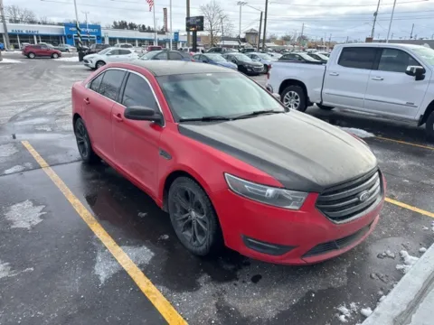 Red 2013 Ford Taurus SEL for sale in Davison, MI