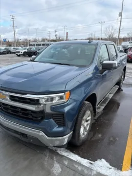 Blue 2024 Chevrolet Silverado 1500 LT for sale in Davison, MI