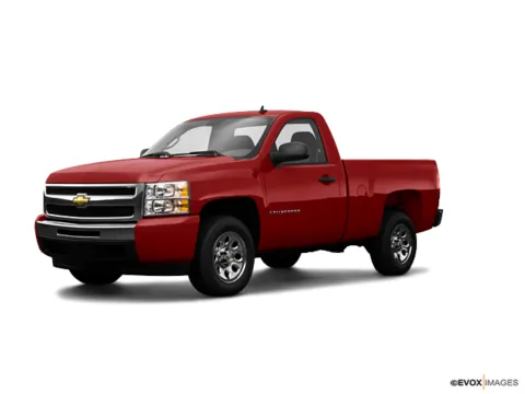 Red 2009 Chevrolet Silverado 1500 Work Truck for sale in Davison, MI