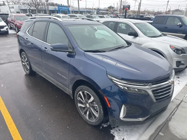 Blue 2023 Chevrolet Equinox Premier for sale in Davison, MI
