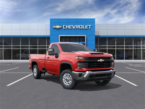 Red 2026 Chevrolet Silverado 2500HD Work Truck for sale in Davison, MI