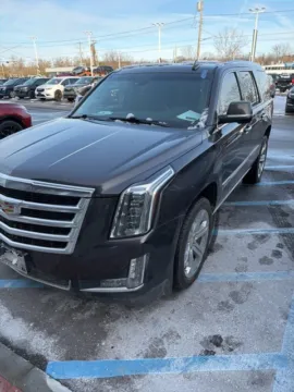 Gray 2015 Cadillac Escalade Premium for sale in Davison, MI