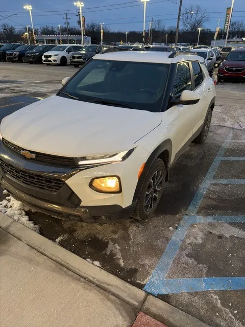 White 2023 Chevrolet TrailBlazer ACTIV for sale in Davison, MI