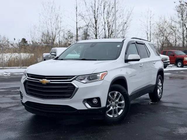 White 2020 Chevrolet Traverse LT for sale in Davison, MI