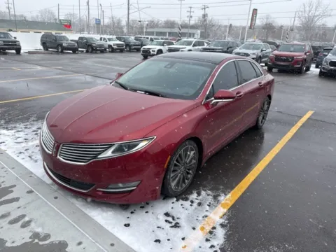 Red 2016 Lincoln MKZ for sale in Davison, MI