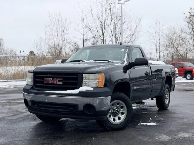 Black 2008 GMC Sierra 1500 Work Truck for sale in Davison, MI