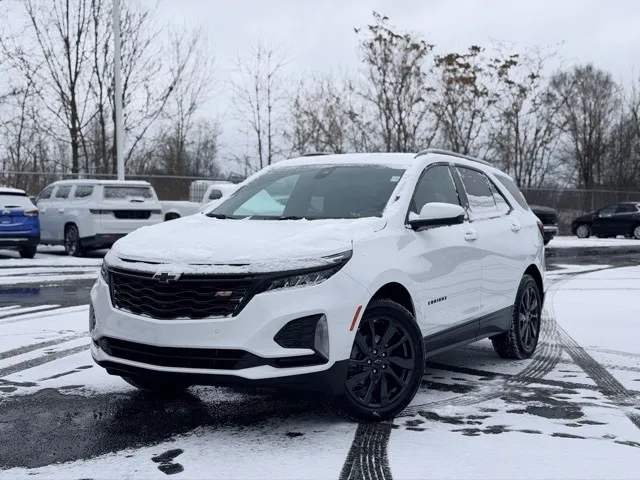 White 2024 Chevrolet Equinox RS for sale in Davison, MI