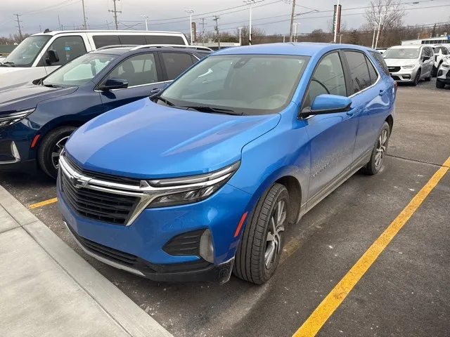 Blue 2024 Chevrolet Equinox LT for sale in Davison, MI