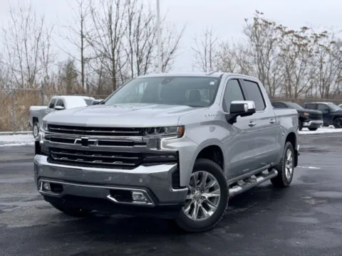 Silver 2022 Chevrolet Silverado 1500 LTD LTZ for sale in Davison, MI