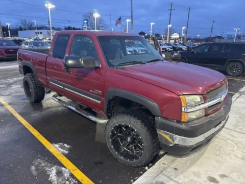 Red 2004 Chevrolet Silverado 2500HD LS for sale in Davison, MI