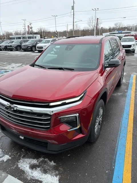 Red 2026 Chevrolet Traverse LT for sale in Davison, MI