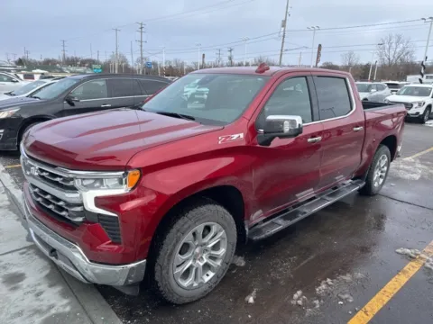 Red 2025 Chevrolet Silverado 1500 LTZ for sale in Davison, MI