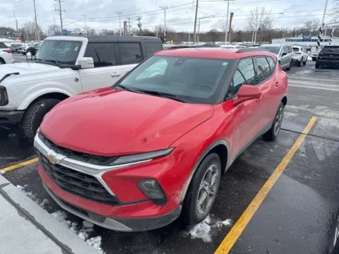Red 2024 Chevrolet Blazer LT for sale in Davison, MI