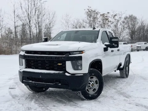 White 2020 Chevrolet Silverado 2500HD Work Truck for sale in Davison, MI