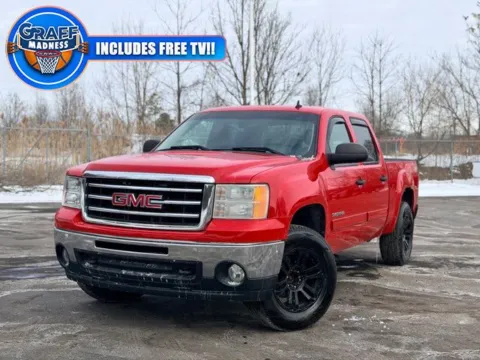 Red 2013 GMC Sierra 1500 SLE for sale in Davison, MI