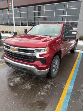 Red 2024 Chevrolet Silverado 1500 LT for sale in Davison, MI