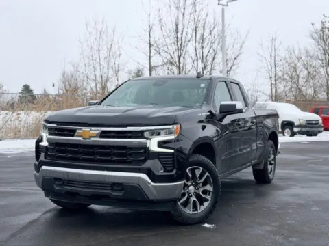 Black 2023 Chevrolet Silverado 1500 LT for sale in Davison, MI