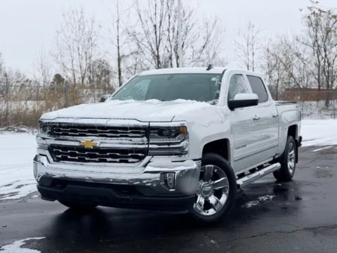 White 2018 Chevrolet Silverado 1500 LTZ for sale in Davison, MI