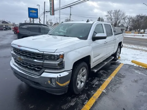 White 2018 Chevrolet Silverado 1500 LTZ for sale in Davison, MI