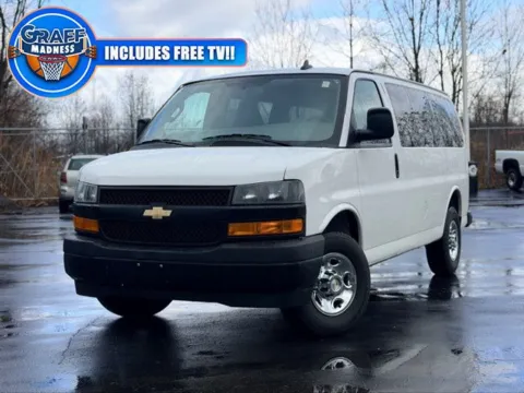 White 2023 Chevrolet Express 3500 LS for sale in Davison, MI