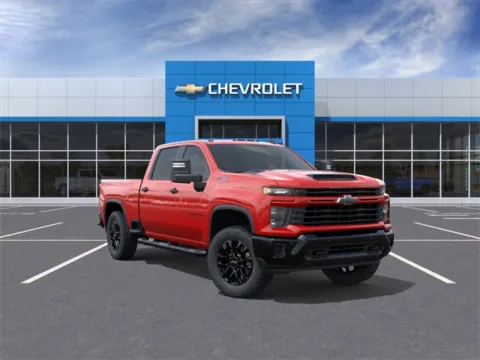 Red 2026 Chevrolet Silverado 2500HD Custom for sale in Davison, MI