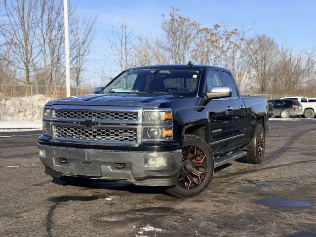 Black 2015 Chevrolet Silverado 1500 LTZ for sale in Davison, MI