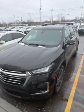 Black 2023 Chevrolet Traverse LT for sale in Davison, MI